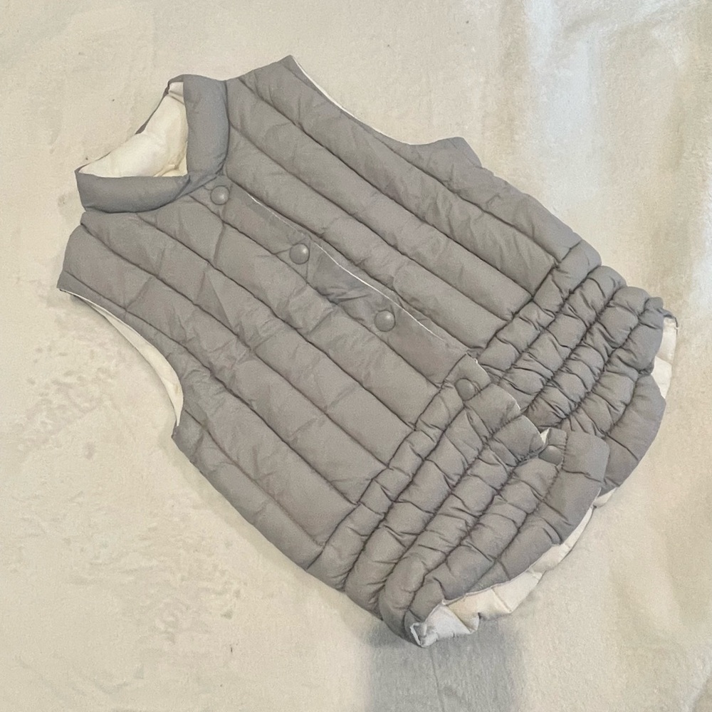 Gray Puffer Vest